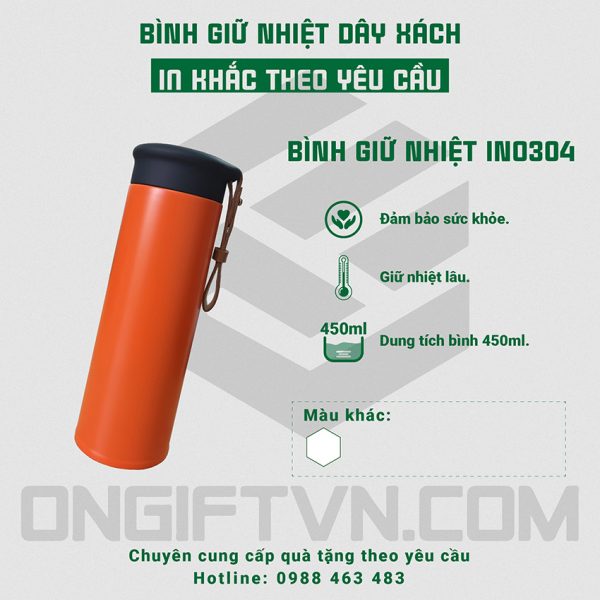bình giữ nhiệt dây xách