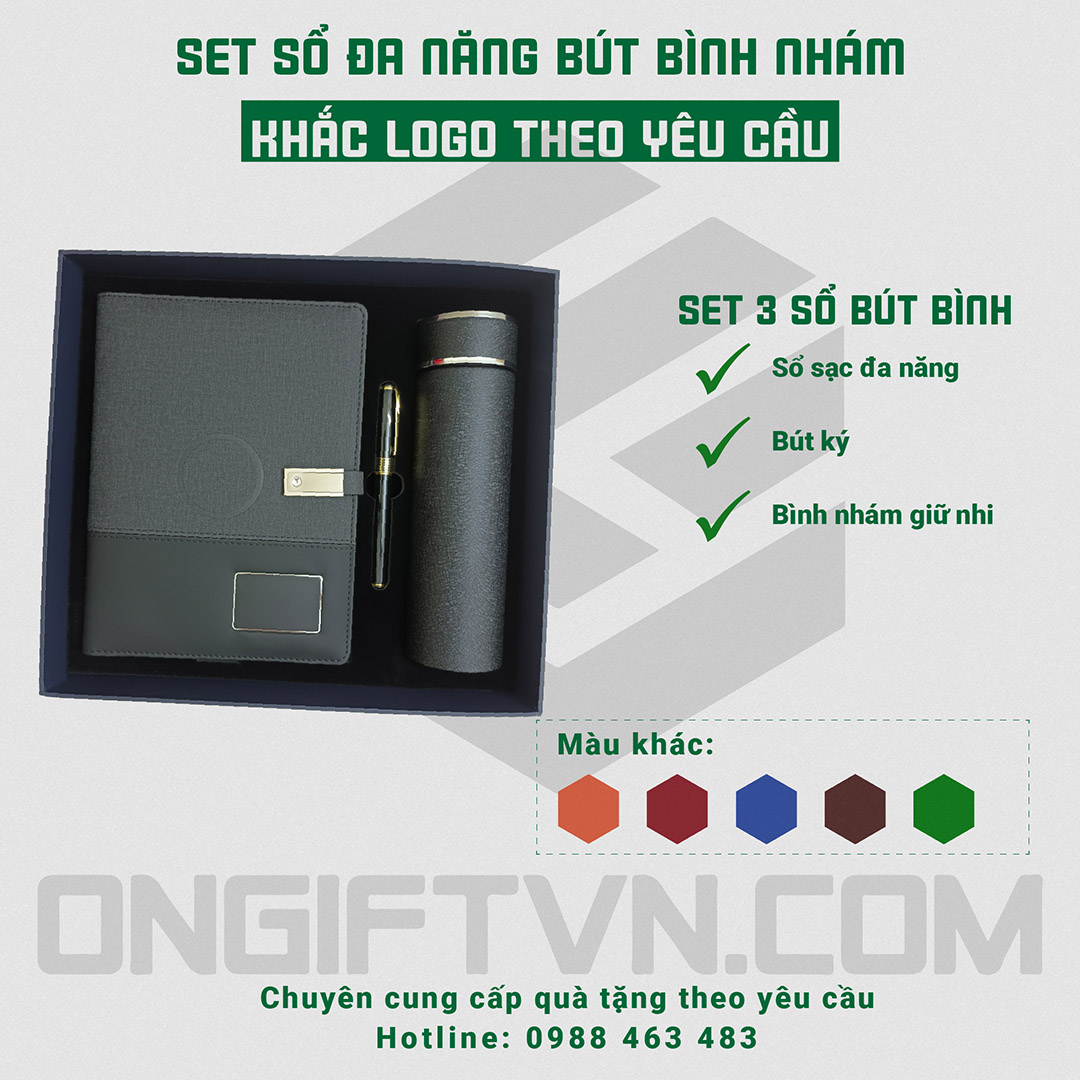 sổ đa năng bút bình nhám
