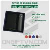 Set 2 sổ da A5 bình nhám