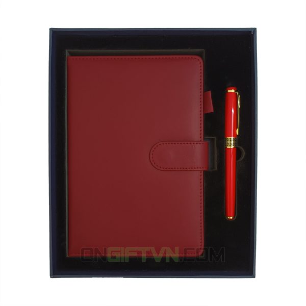 Set 2 sổ da A5 bút ký